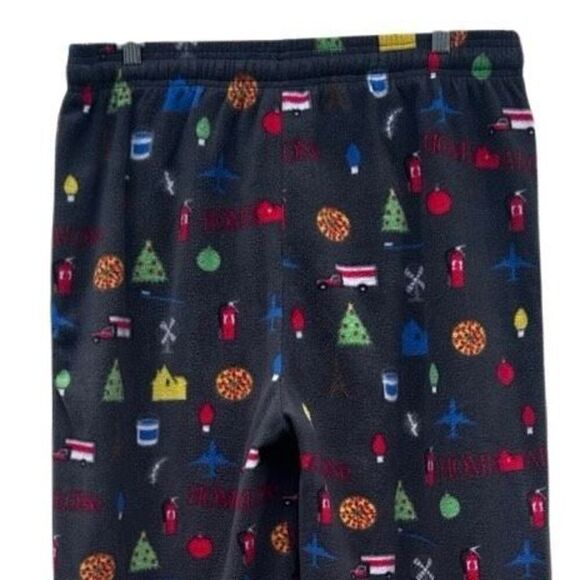 Home Alone Christmas Lounge Pajama Pants Men's XL Multicolor Drawstring Fleece - Picture 6 of 13